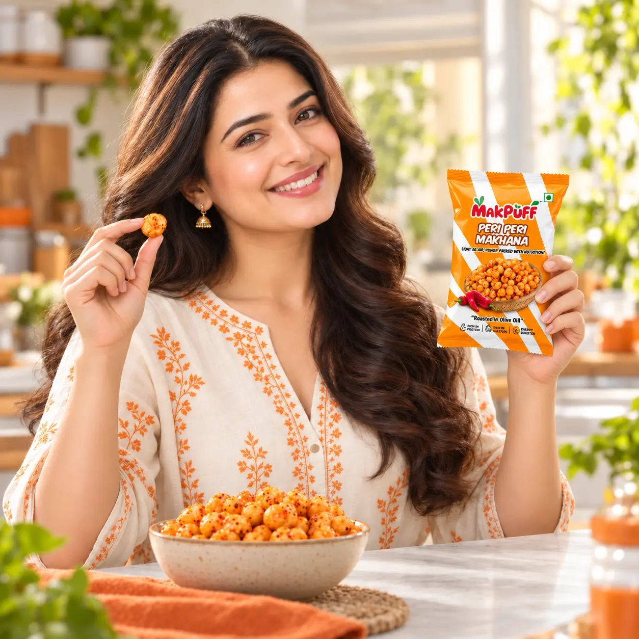 Adyukta Upwas Bhajni in a home kitchen