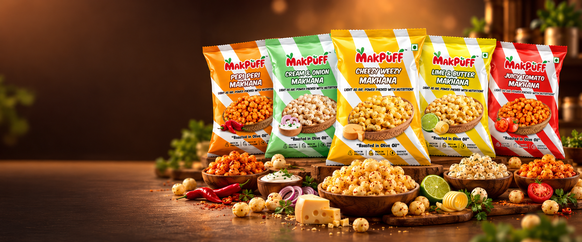 MakPuff Makhana - Light as Air, Power-Packed with Nutrition